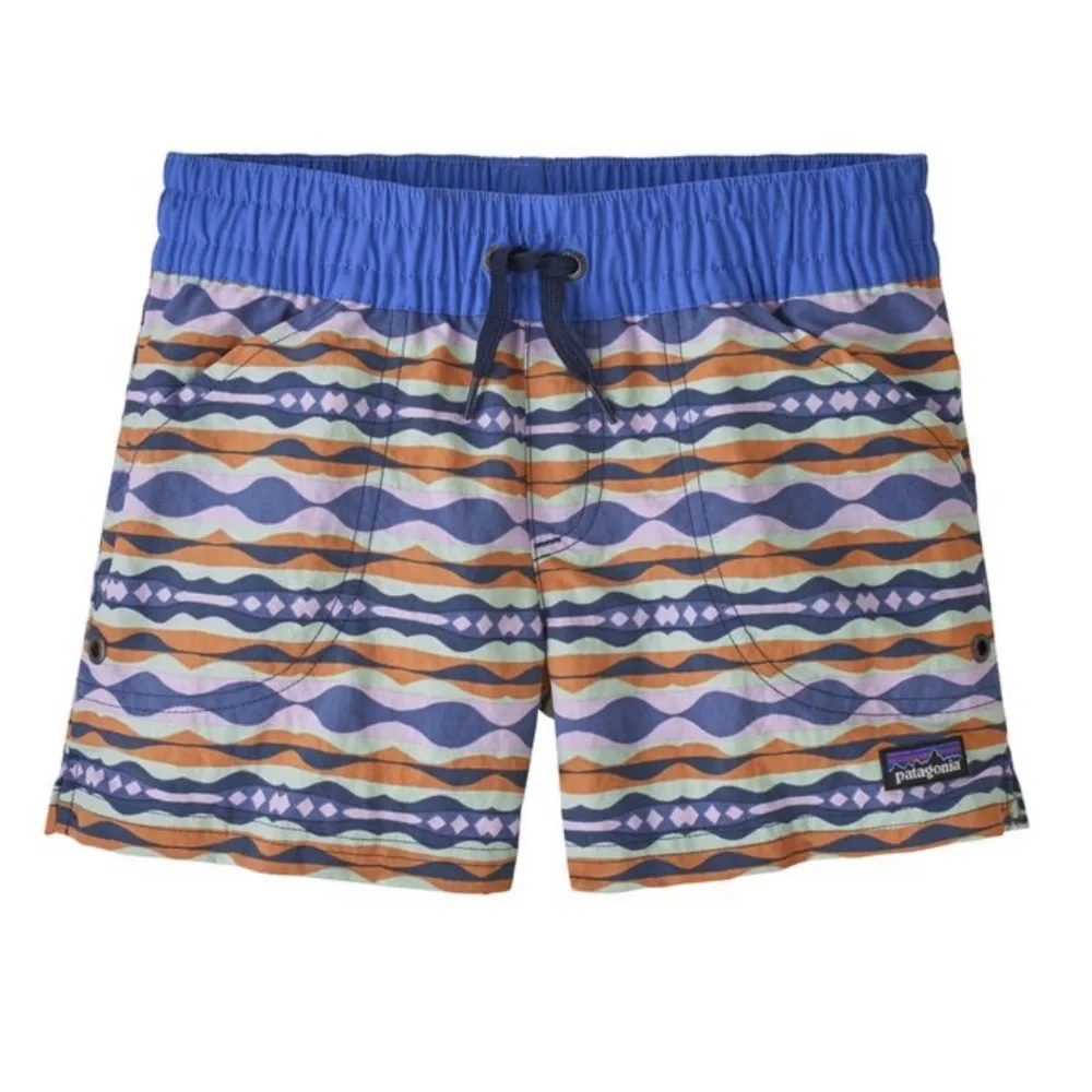 Girls Patagonia Costa Rica Baggies Shorts Size M - Picture 1 of 6